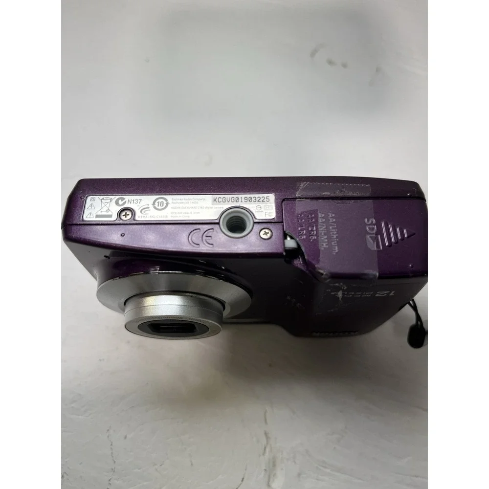 Kodak EasyShare C182 12MP Digital Camera - Purple NON WORKING PARTS Only